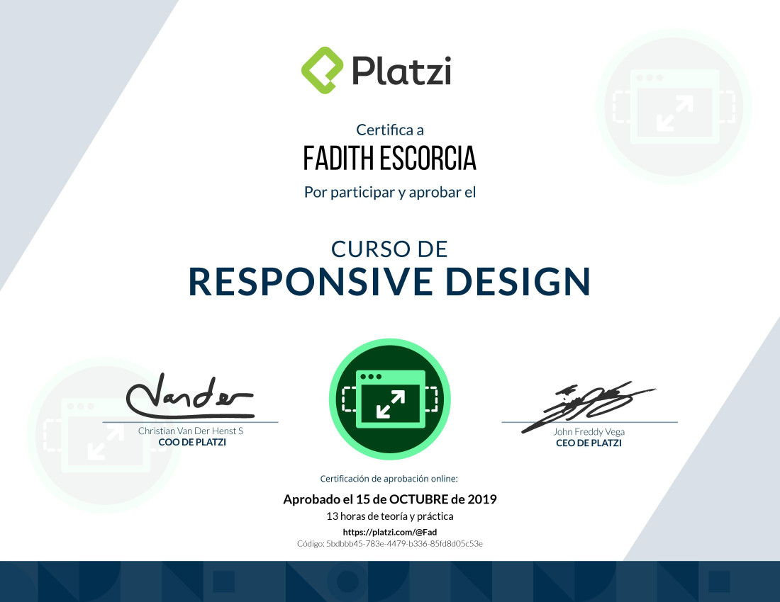 diploma responsive design